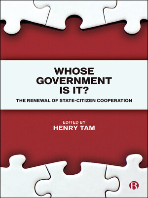 cover image of Whose Government Is It?